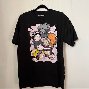 Naruto Shippuden T-Shirt, Black, Size XL